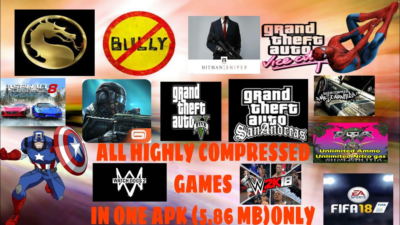 download highly compressed games